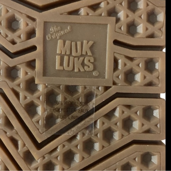 NIB Muk Luks Genuine Suede/Genuine Shearling Memory Foam Ankle Boots Navy Blue 6 - Picture 7 of 9